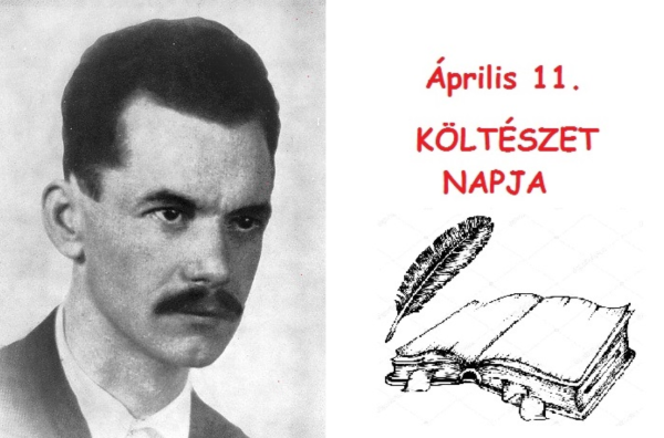 A Magyar költészet napja József Attila születésnapja, április 11.